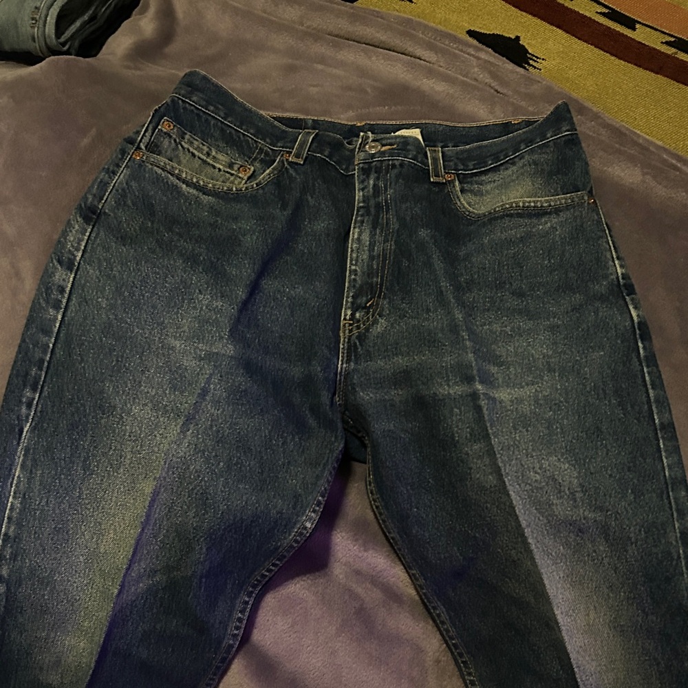 Levi's Dark Blue Relaxed Men's Jeans
